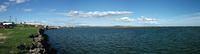 River Panorama taken from Pump Station Castlecliff, Wanganui